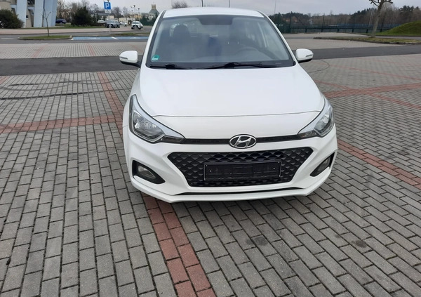 Hyundai i20 cena 38900 przebieg: 56000, rok produkcji 2018 z Krajenka małe 56